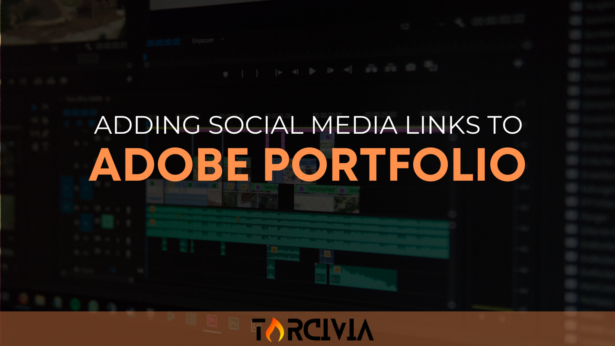 Adding Social Media Links To Adobe Portfolio